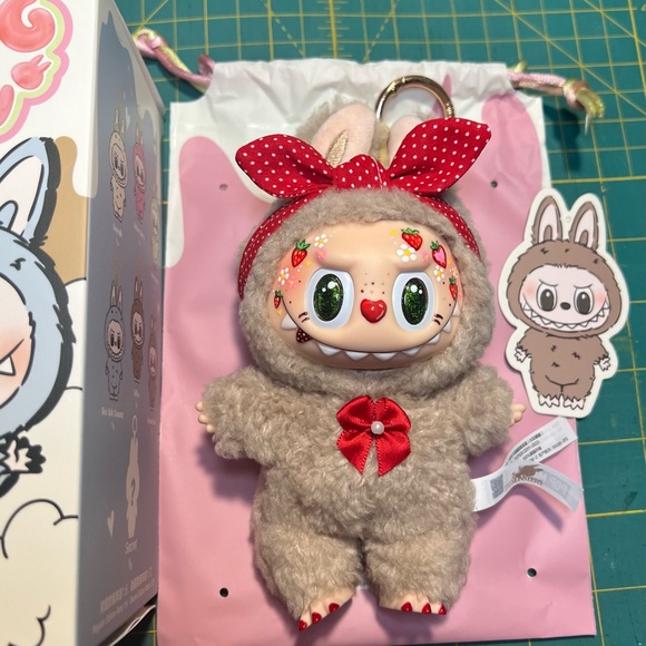 Custom Strawberry Toffee Labubu - Picture 2 of 5